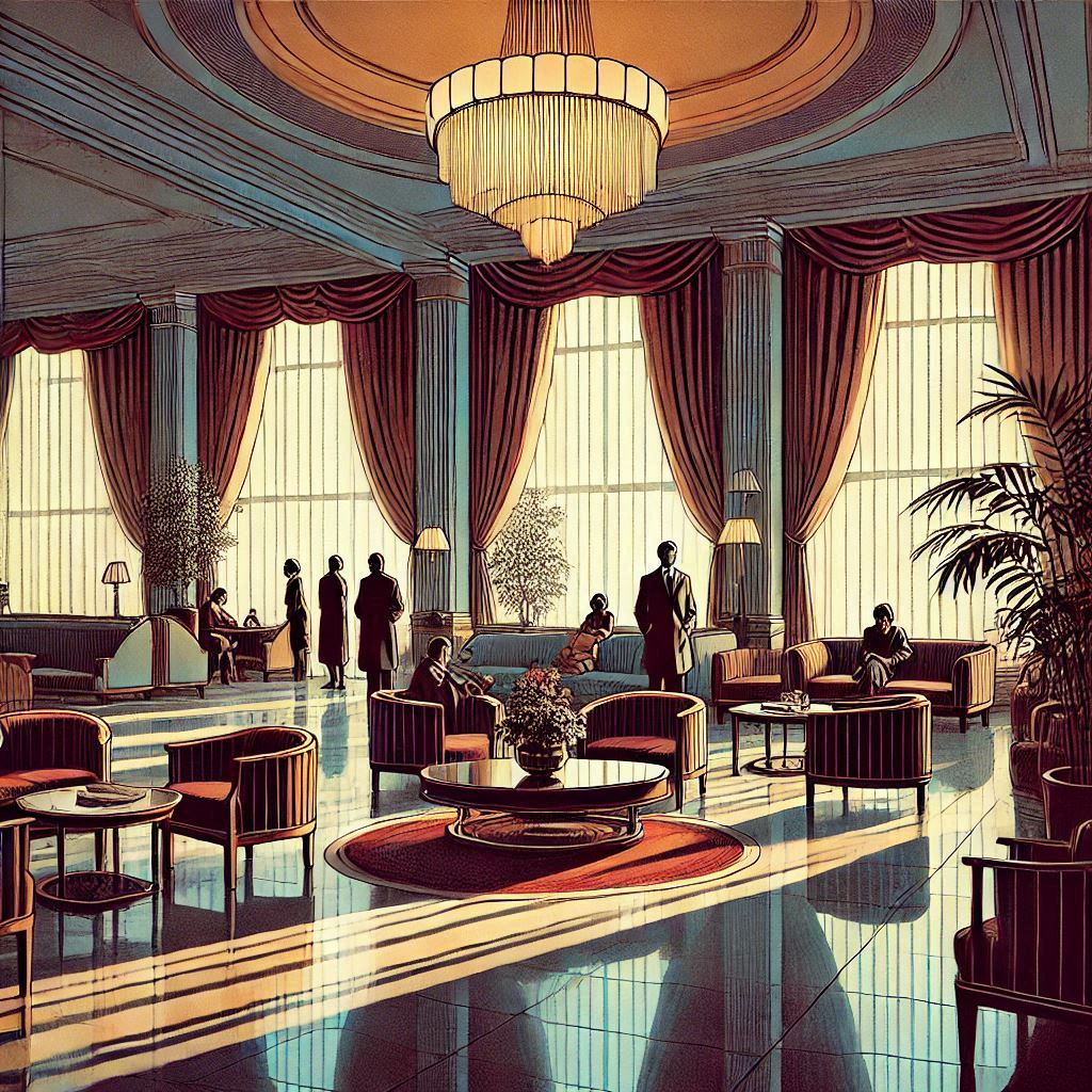 Lobby at Hotel Giesing