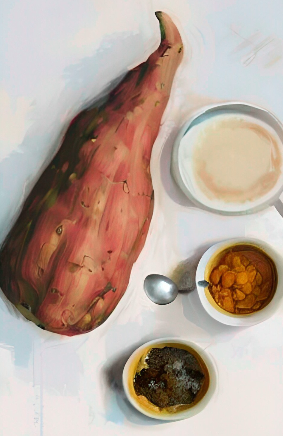 Sweet Potato and Porridge Breakfast