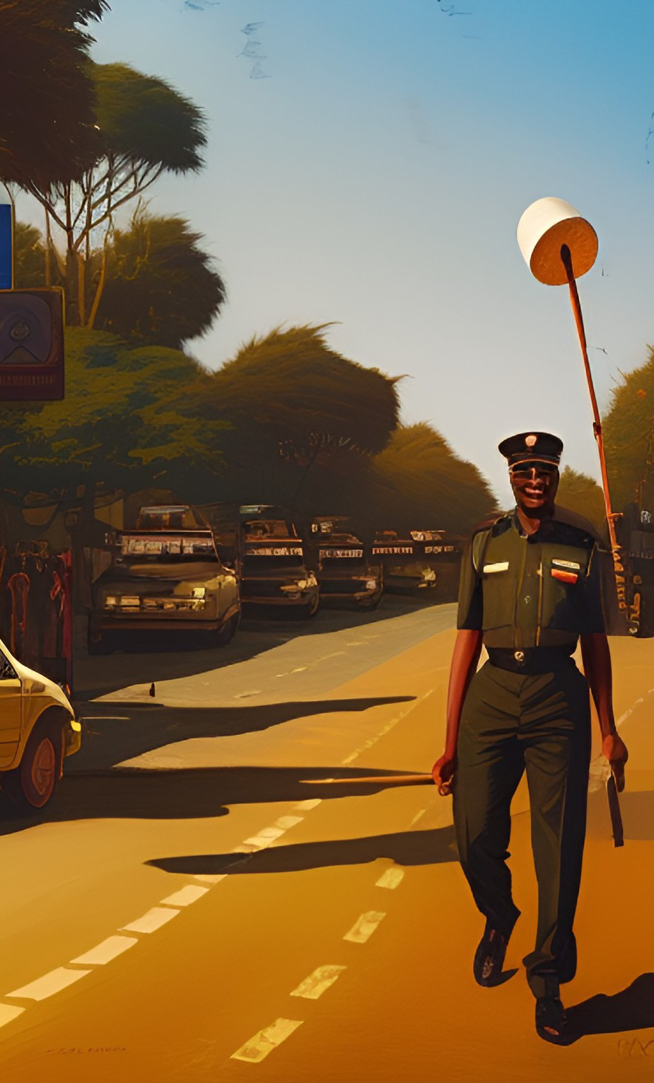 Traffic Policeman Abidjan